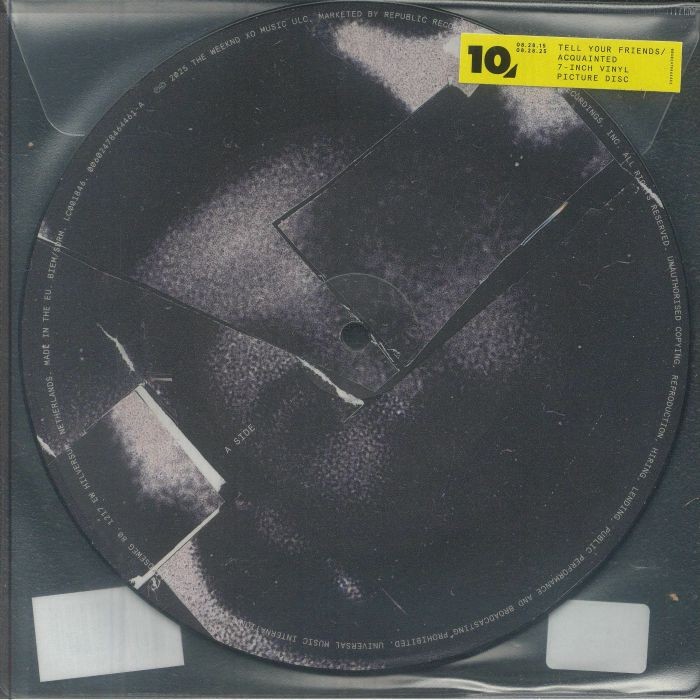 WEEKND, The - Tell Your Friends - Vinyl (limited 7"" picture disc)