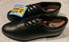 Dinkles Glide Black Marching Band Shoes Women Size 10 - Men Size 8