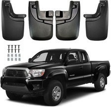 4x Mud Flaps Splash Guards Front Rear Mudflaps For Toyota Tacoma Ii 20052015