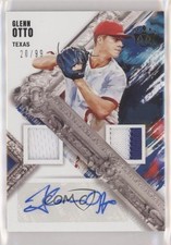 2022 Panini Diamond Kings DK Material Signatures Gold 20/99 Glenn Otto Auto 4z8