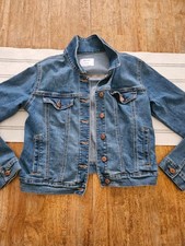 Youth Old Navy Button up w/ pockets Blue Jean Jacket, Size XXL 18