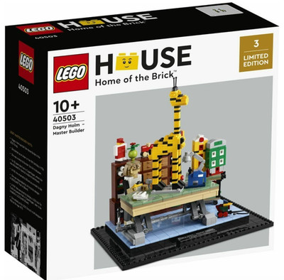    LEGO  40503  Dagny Holm Master Builder  - LEGO  HOUSE -  OVP  
