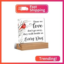 Cardinal Memorial Gifts, Sympathy Gifts for Loss of Loved One, Those We Love Don