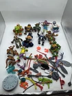 Vintage Lot of 12 Teenage Mutant Ninja Turtles Figures TMNT And Parts Misc 80 90