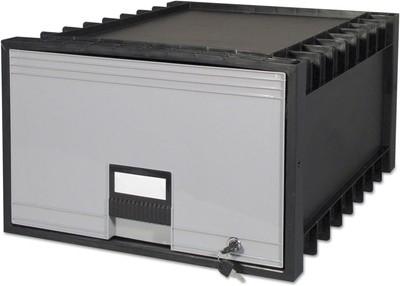Storex 61155U01C Archive Drawer for Legal Files Storage Box 24-Inch Depth... 