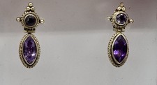 Sundance Amethyst  Sterling Silver Earrings