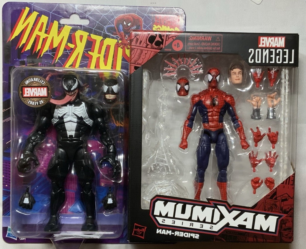 Hasbro Marvel Legends Retro Carded Venom + Maximum Series