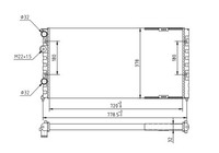 Hart KüHler WasserküHler FüR VW Passat Variant 3A5 35I 1.8 2.0 2.8 VR6 1.9 TD