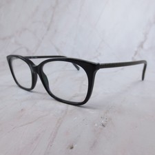 Fendi F1020 001 Black Zucca Print Pattern Temple Eyeglass Frames Italy 51-15-135