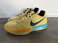 Nike Ja 2 Out My Body Men  s Shoes Sonic Yellow/Tropical Teal FD7328 700 Size 10