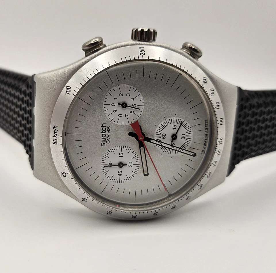 Reloj SWATCH Swiss Irony Aluminio Cronógrafo 1995 Foto 3 de 4