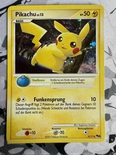 Pikachu Lv.13 9/17 Holo Rare Pokemon POP Series 6 POP6 2007 EXC Vintage German