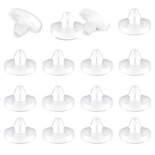 12 Pcs 90541-06036 Brake Switch Stopper, Automatic Brake Pedal Pad Brake white