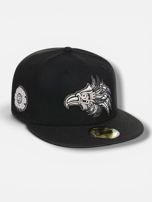 New Era Crown The City Mexico City Aztec 59Fifty Fitted Hat Black / Black Cap