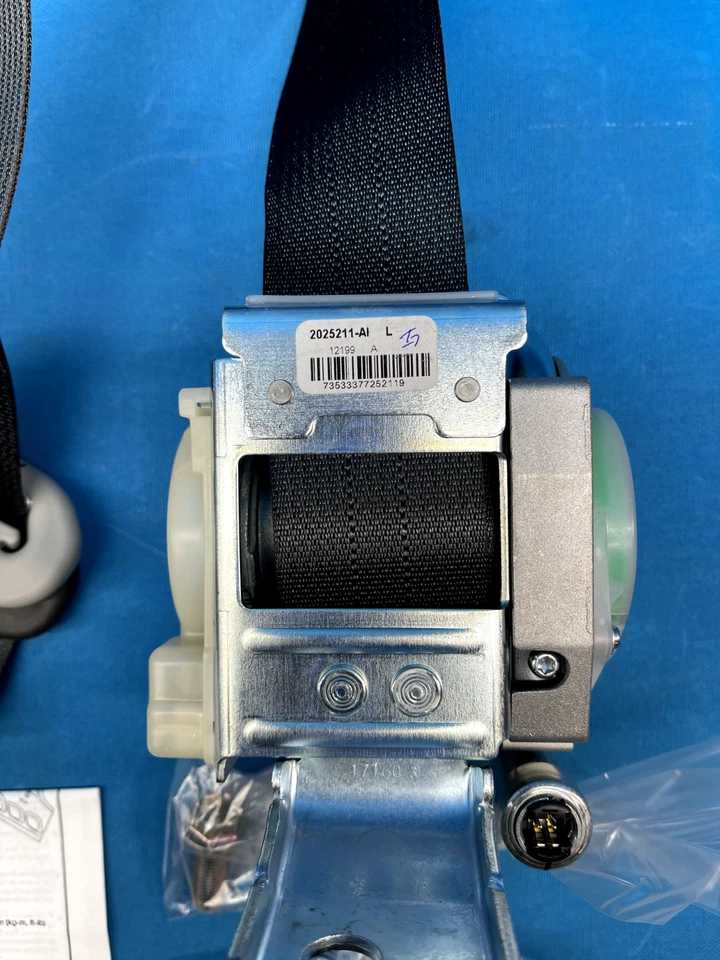 Conjunto de cinturón Frontier Xterra Pathfinder genuino OEM Nissan 86885-ZL08C Foto 4 de 4