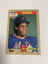 1987 Topps All Star Dwight Gooden New York Mets 