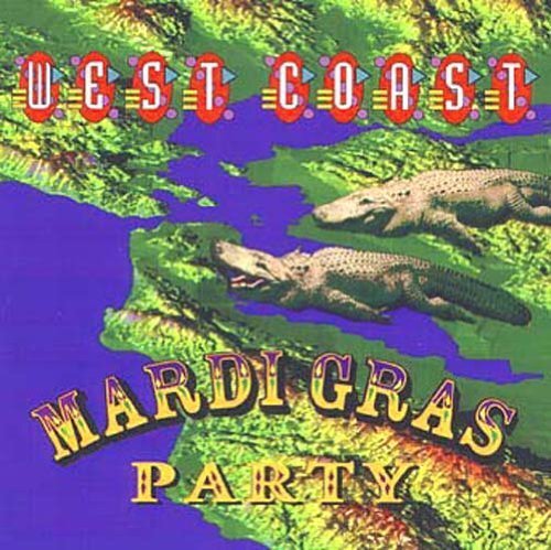 Various Artists West Coast Mardi Gras Party (CD)