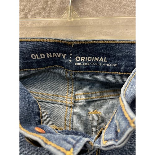 Jeans donna blu denim capri Old Navy vita media taglia 2 - Foto 3 di 6