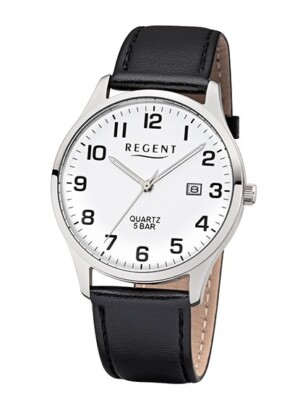   Regent Herrenuhr F-1241 mit Lederband   