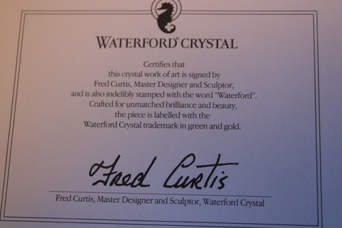 Waterford Society 4th Edition Signed Pegasus New in box 1999 - Picture 16 of 24