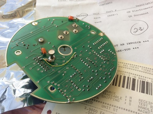 ELECTROMETRO FEMTO GBEB-1 NUEVO DE LOTE ANTIGUO PLACA DE CIRCUITO RARO NUEVO DE LOTE ANTIGUO $399 - Imagen 3 de 4