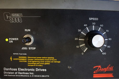 Danfoss Cycletrol C2000 Variable DC Motor Speed Controller 0-180Vdc 6,1A ( 6999) - Picture 2 of 9