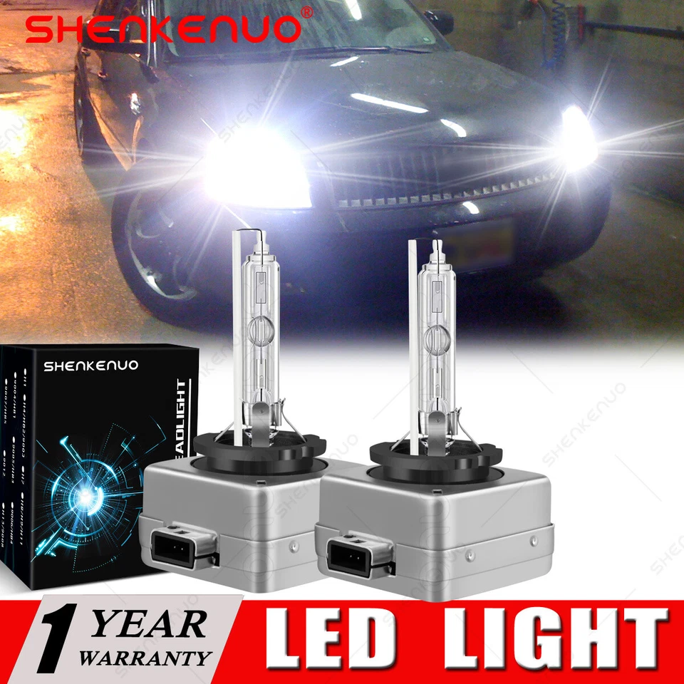 2 bombillas 6K HID xenón faros para Mercury Montego 2005 a 2007 haz bajo Foto 2 de 4