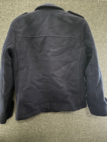 Firetrap Wool Jacket Navy Large TD027 ii 11 - Picture 3 of 3