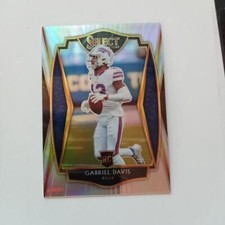 2020 Panini Select Gabriel Davis Silver Prizm Premier Level Rookie #182