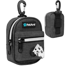 Dog Poop Bag Holder Waste Bag Dispenser with Clip for Leash Belt Walking Hiking