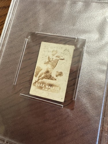 DOAK WALKER 1948 Topps Magic #3C PSA 5 EX Rare SMU Detroit Lions HOF Heisman - Picture 4 of 7