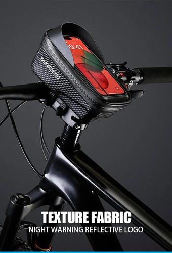 Bolsa rígida para bicicleta de montaña EVA - Bolsa de barra delantera de liberación rápida nueva - Imagen 9 de 13