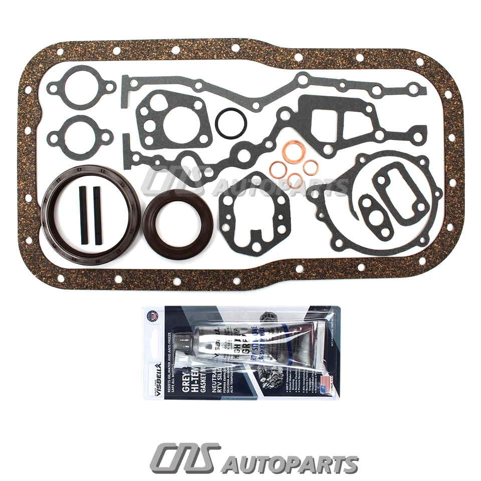 FULL GASKET SET Z24 Fits 86-89 NISSAN D21 PICKUP 2.4 SOHC 8V Foto 3 de 4