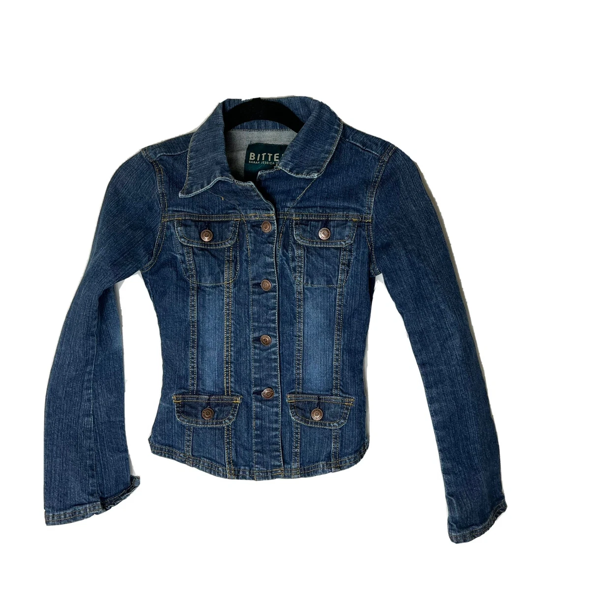 Cuffed jean sale jacket