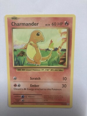 Pokemon-Charmander- XY Evolution -Englisch -9/108 - Near Mint
