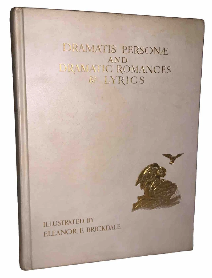 1 of 260, 1909, ROBERT BROWNING, DRAMATIS PERSONAE & ROMANCES, BRICKDALE, VELLUM - Image 2 of 4