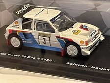 1/43 PEUGEOT 205 T16 EVO 2 1000 LAKES RALLY 1985 TIMO SALONEN