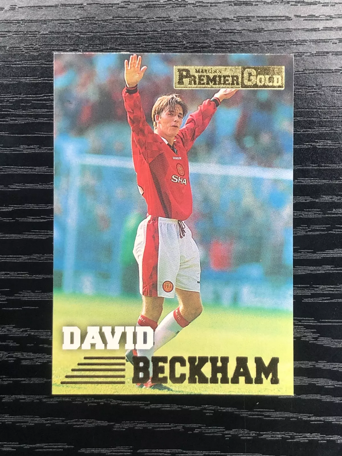 David Beckham trading card