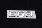 Trunk Rear Emblem Badge Chrome Letters E 63 fits Mercedes W211 W212 E-CLASS E63