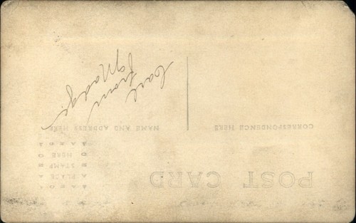 Fotografía de retrato victoriano de colección RPPC Estados Unidos c1909 - Imagen 2 de 2