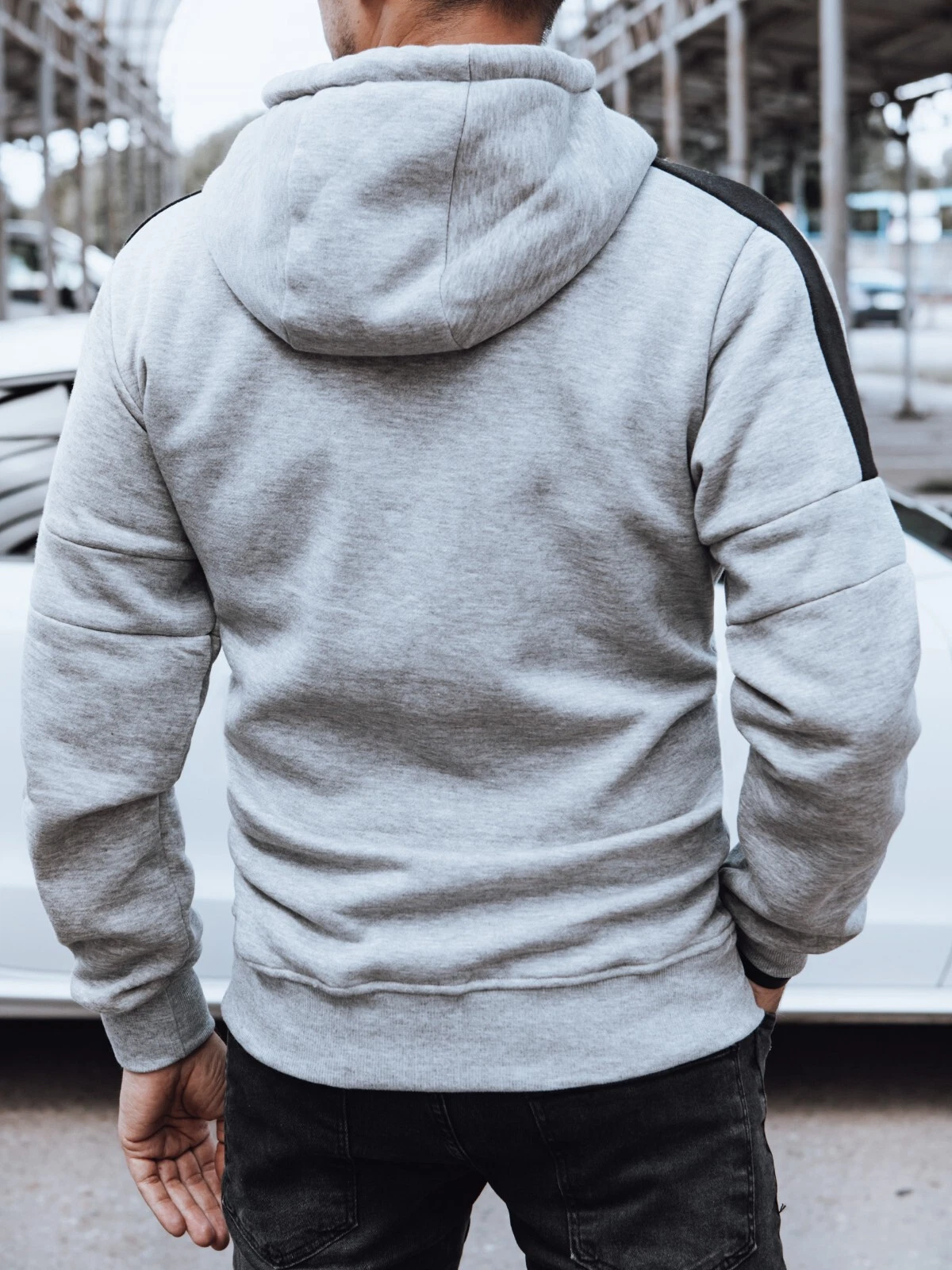 SACAI Felpa con cappuccio uomo felpa sportiva pullover basic DSTREET M 2XL