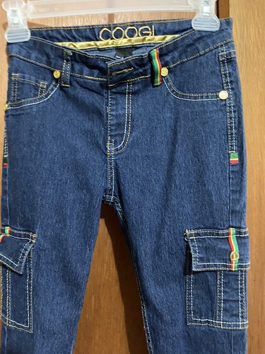 Youth Little Girls Coogi Jeans Embroidered Pockets Size 12 ! - Picture 6 of 6