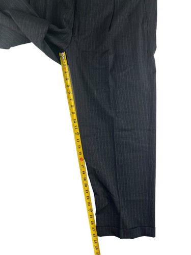 Brooks Brothers Men's Charcoal Pinstripe Suit • USA • 46L | 40x29 - 第 4/14 張圖片