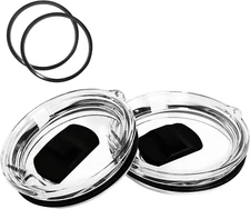 Rambler Magslider Replacement Lid 30Oz 2Pack, Magnetic Tumbler Lid Fit for Yeti