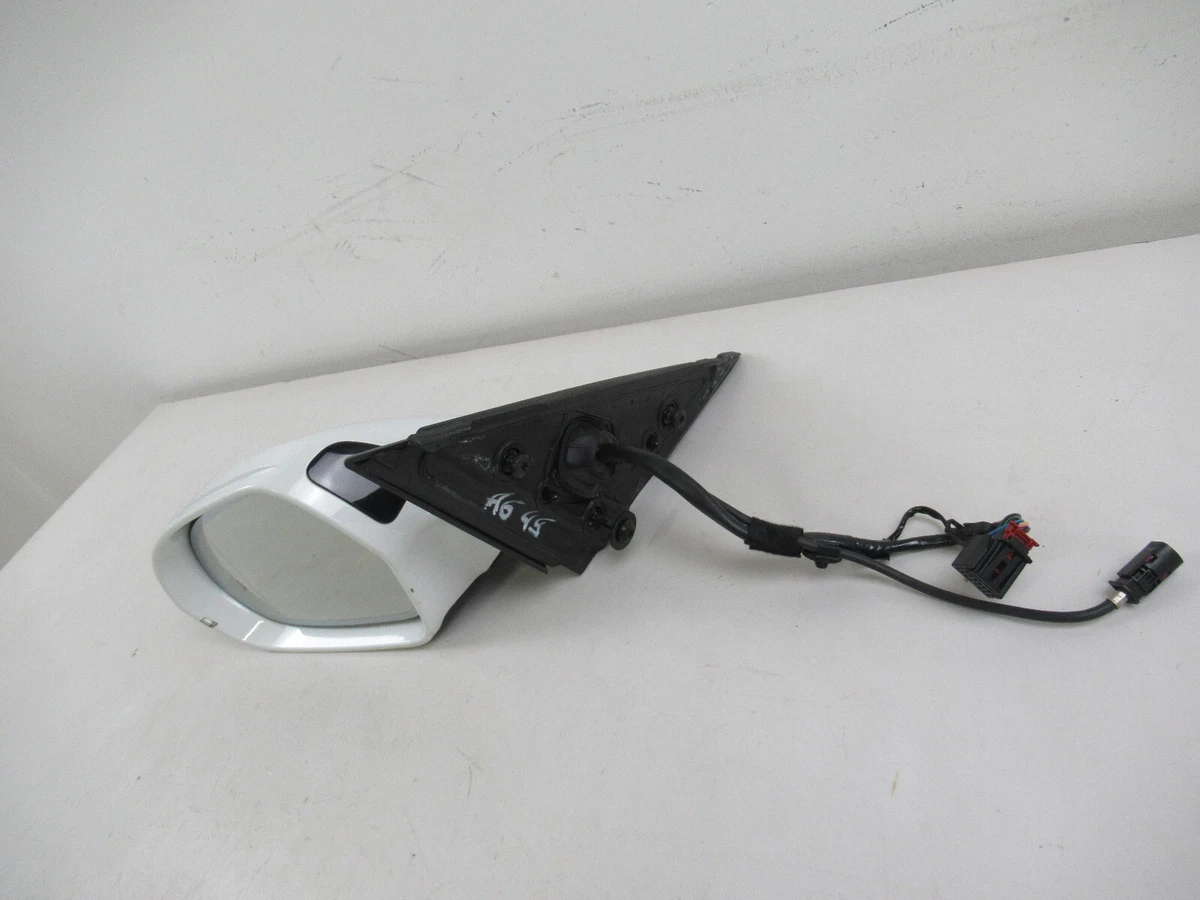 Audi A6 4G C7 11-18 Aussenspiegel ibisweiss links LY9C 4G1857409AL 