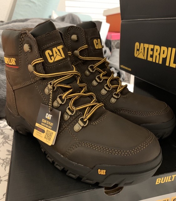 caterpillar outline boots