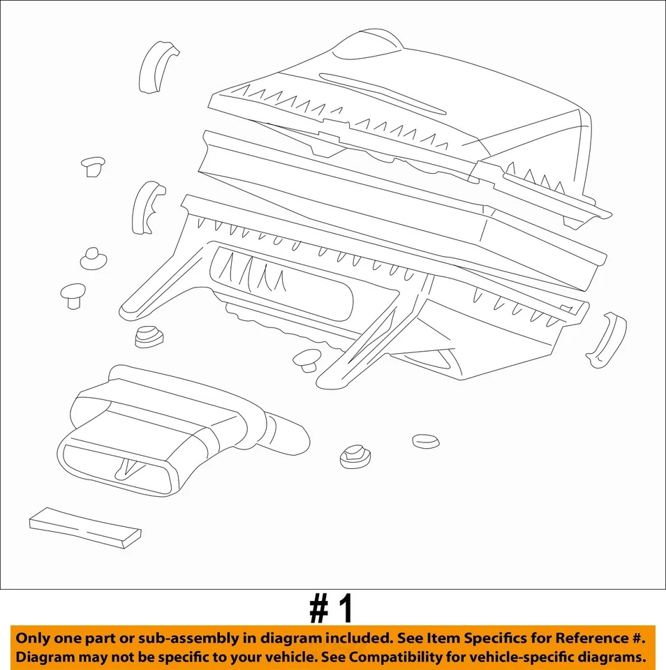 Conjunto de filtro de aire usado se adapta a: camioneta Chevrolet Express 3500 2001 5,7 grado A Foto 4 de 4