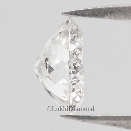1 Ct Round Portuguese Cut Diamond E/F Color VS Clarity Lab Grown CVD Diamond - Picture 2 of 10