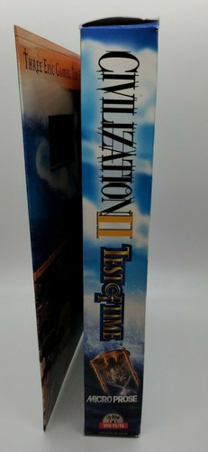 Civilization II Test Of Time PC CD-ROM Game Three Games Ten Fierce Worlds - Picture 2 of 3