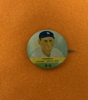 1932 Orbit Gum Pins #20 Lew Fonseca Baseball Chicago White Sox